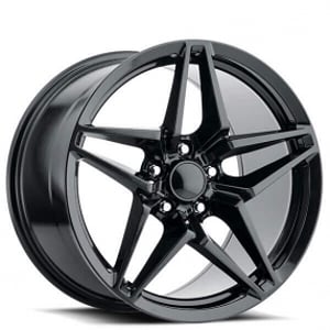 19/20" Staggered Corvette C7 Wheels FR 29 ZR1 Satin Black OEM Replica Rims